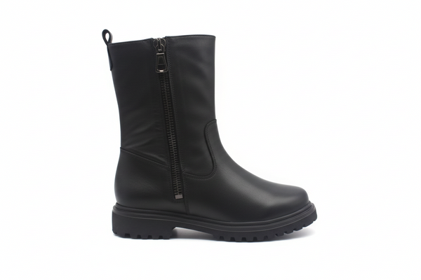 Stivaletto invernale Elite Tomasi Donna Wilma Vitello nero