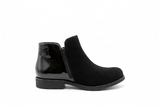 Emma – Tronchetto donna in camoscio nero | Elite Tomasi