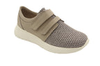 Elite Tomasi Scarpa Ginestra Taupe Donna, dettaglio della tomaia e della calzata