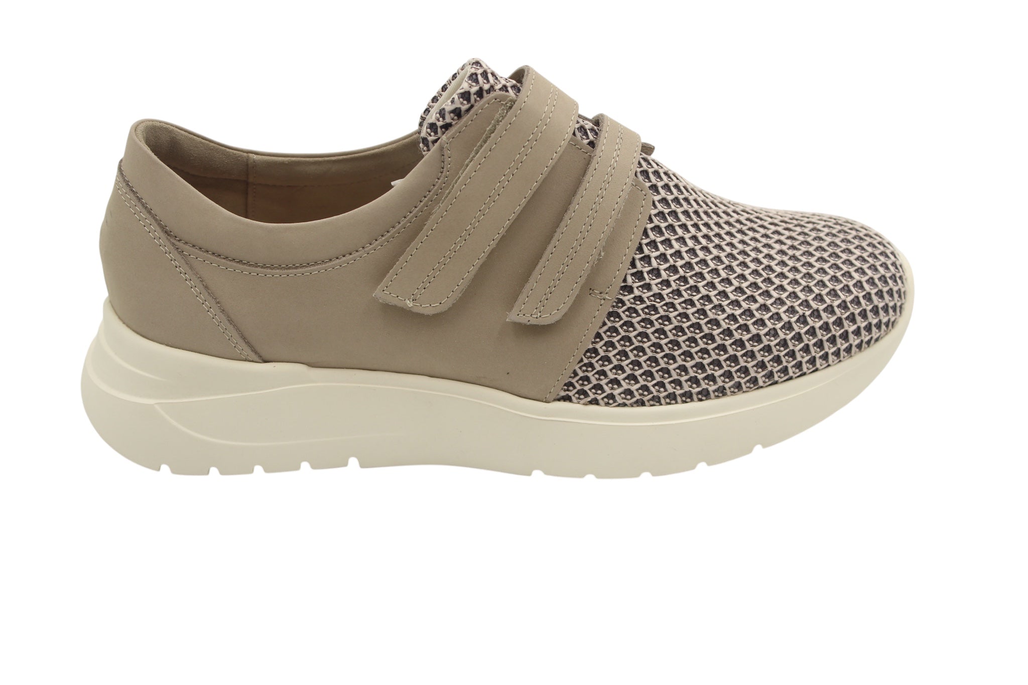 Elite Tomasi Scarpa Ginestra Taupe Donna, vista laterale della calzatura