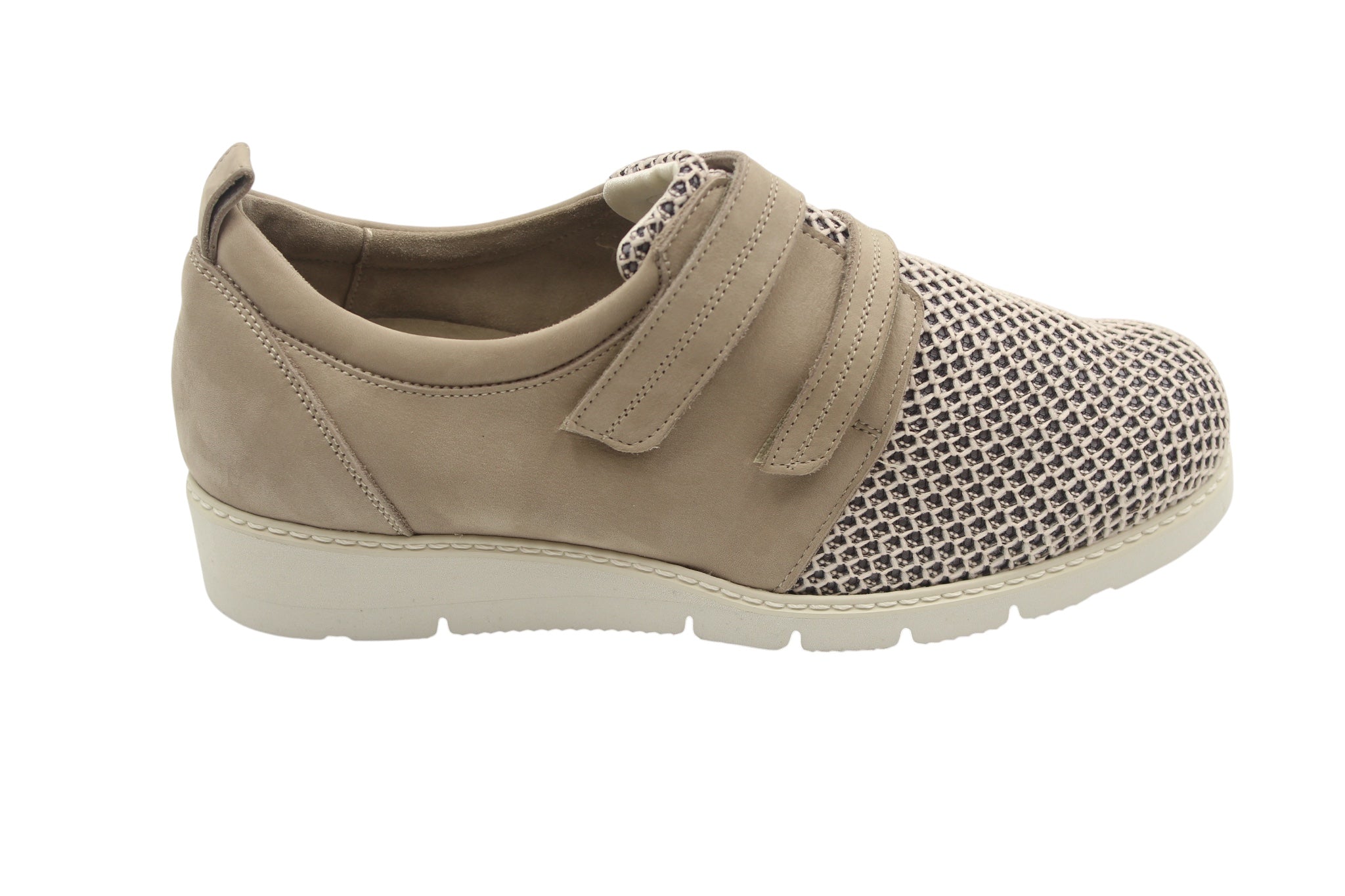 Scarpa comoda ortopedica donna Ginestra taupe - Elite Tomasi Store