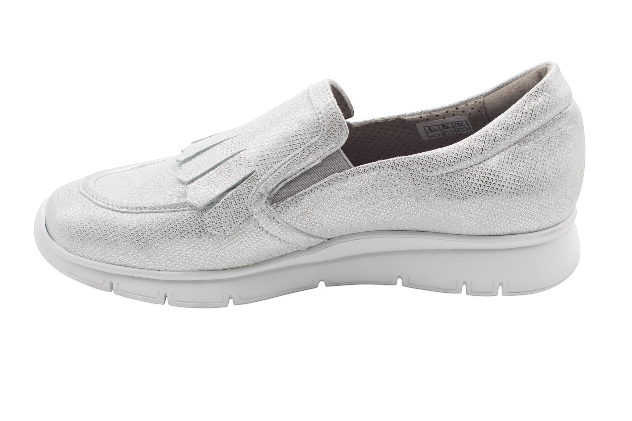 scarpa donna moda comoda predisposta per plantare in vera pelle italiana.