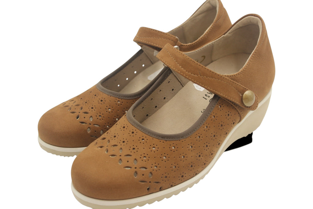 Elite Tomasi Scarpa Donna Isabell sigaro, dettaglio della suola e del plantare estraibile