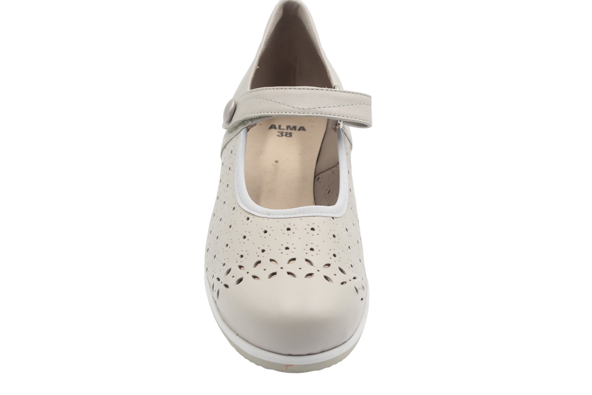 Elite Tomasi Scarpa Donna Isabell silk, dettaglio della tomaia e della calzata