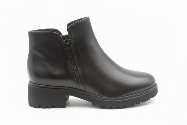 Stivaletto invernale Elite Tomasi Donna Diva vitello nero
