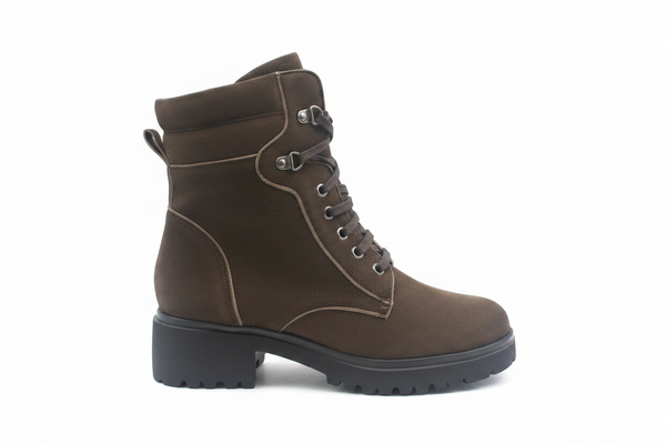Stivale Anfibio invernale Elite Tomasi Donna Oprah oliva marrone