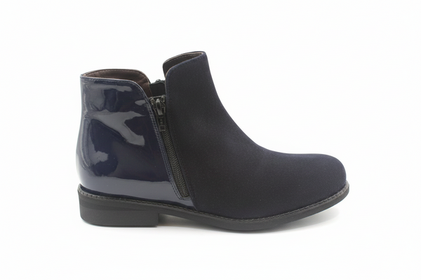Stivaletto invernale  Elite Tomasi Donna Emma camoscio Blu