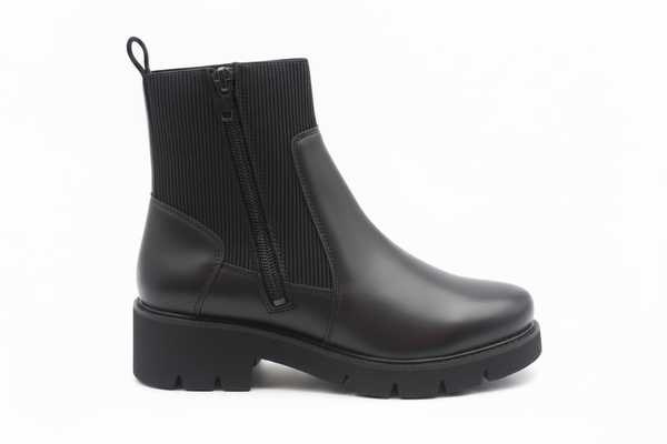 Stivaletto invernale Elite Tomasi Donna Maya vitello nero