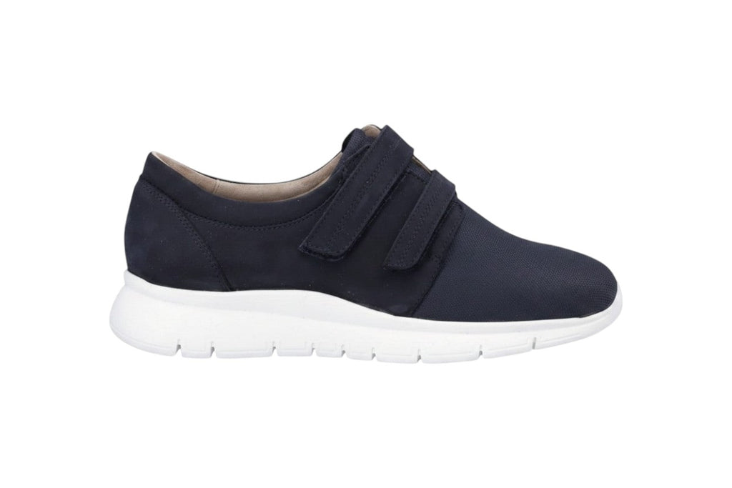 Scarpa comoda ortopedica donna Ginestra blu forata - Elite Tomasi Store