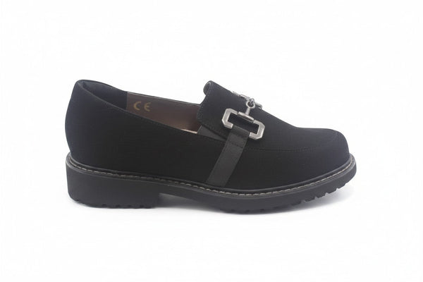 Scarpa Donna Elite Tomasi Invernale Leandra Camoscio acqua nero