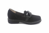 Scarpa Donna Elite Tomasi Invernale Girasole Camoscio acqua Nero