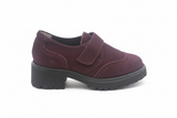 Scarpa Donna Elite Tomasi Invernale Miriam camoscio acqua prugna