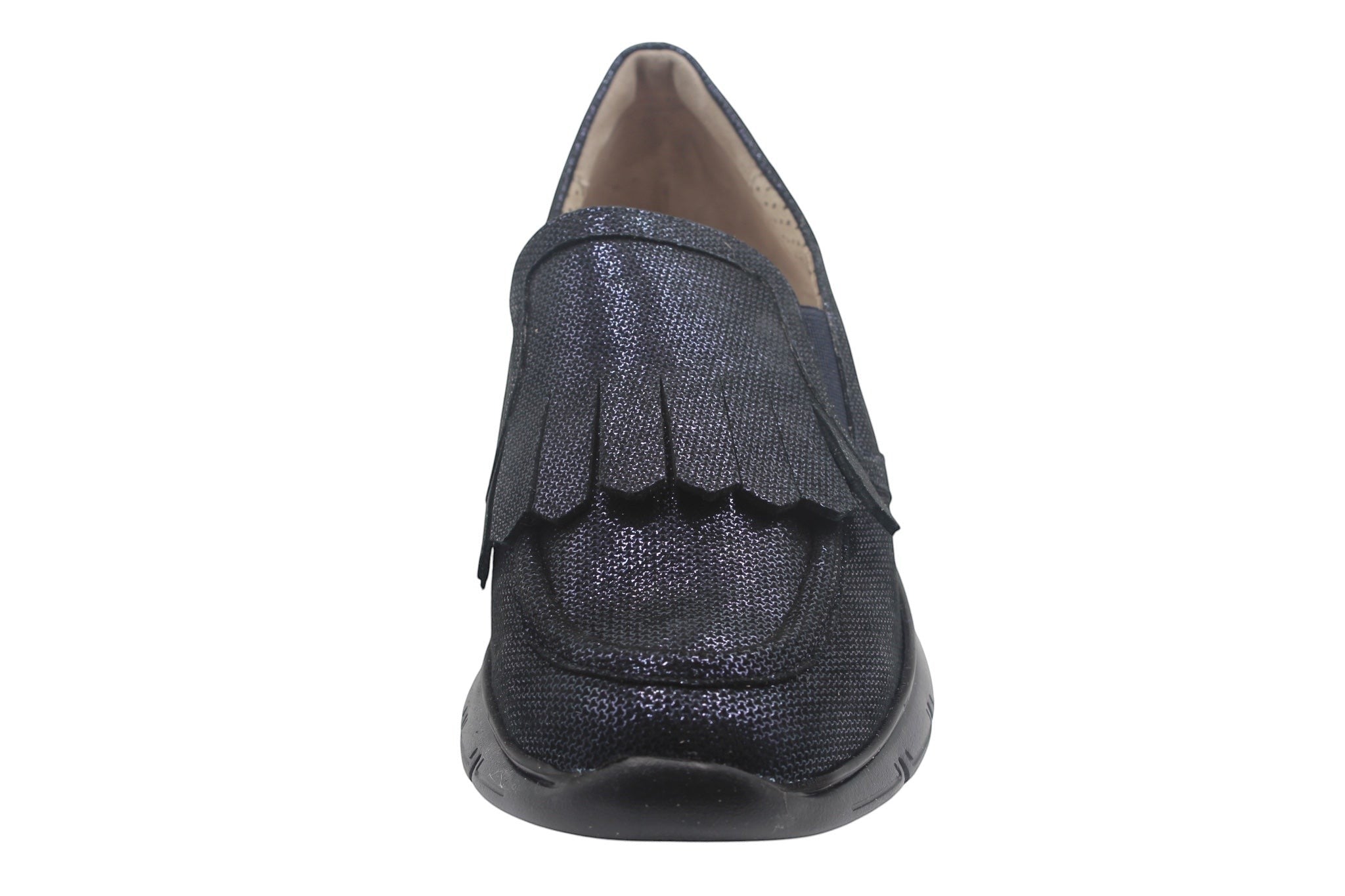 Elite Tomasi Scarpa Donna Robin Iron poseidone Frangia, vista laterale della calzatura