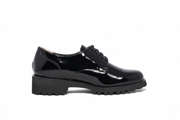 Scarpa Greta vernice nero invernale Tomasi Elite donna
